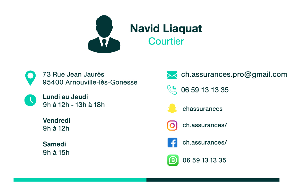 CH Assurances - Carte de visite - verso